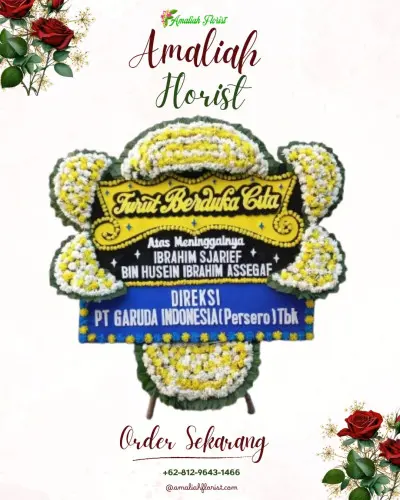 Papan Bunga Duka di Segaran